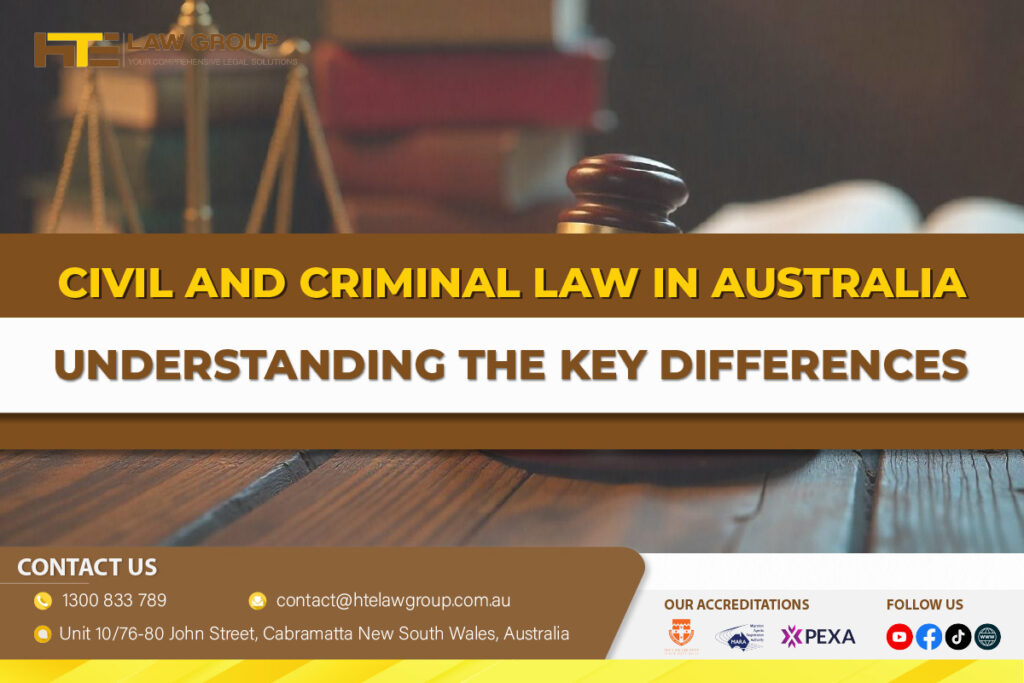 Civil and Criminal Law in Australia Understanding the Key Differ