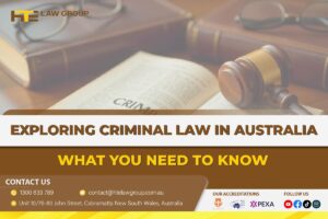 Exploring Criminal Law in Australia What You Need to Know