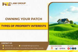 Owning Your Patch Types of Property Interests
