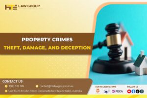 Property Crimes Theft Damage and Deception