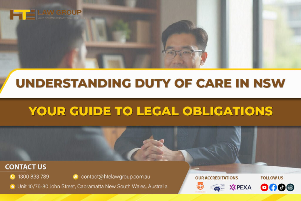 Understanding Duty of Care in NSW Your Guide to Legal Obligations