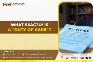 What Exactly is a Duty of Care