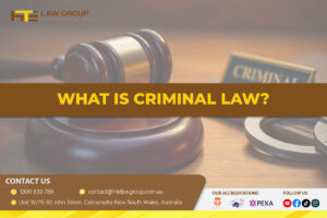 What is Criminal Law