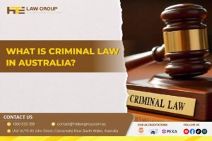 What is Criminal Law in Australia