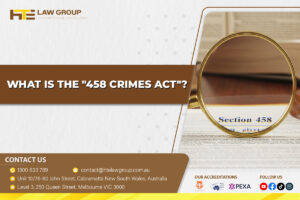 What is the 458 Crimes Act