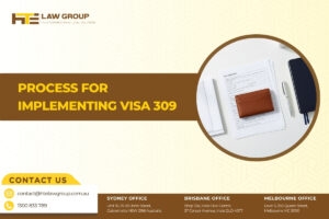 Process for implementing Visa 309