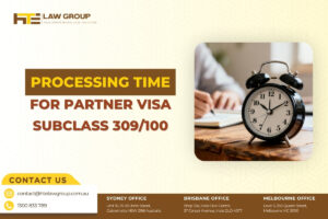 Processing Time for Partner Visa Subclass 309/100