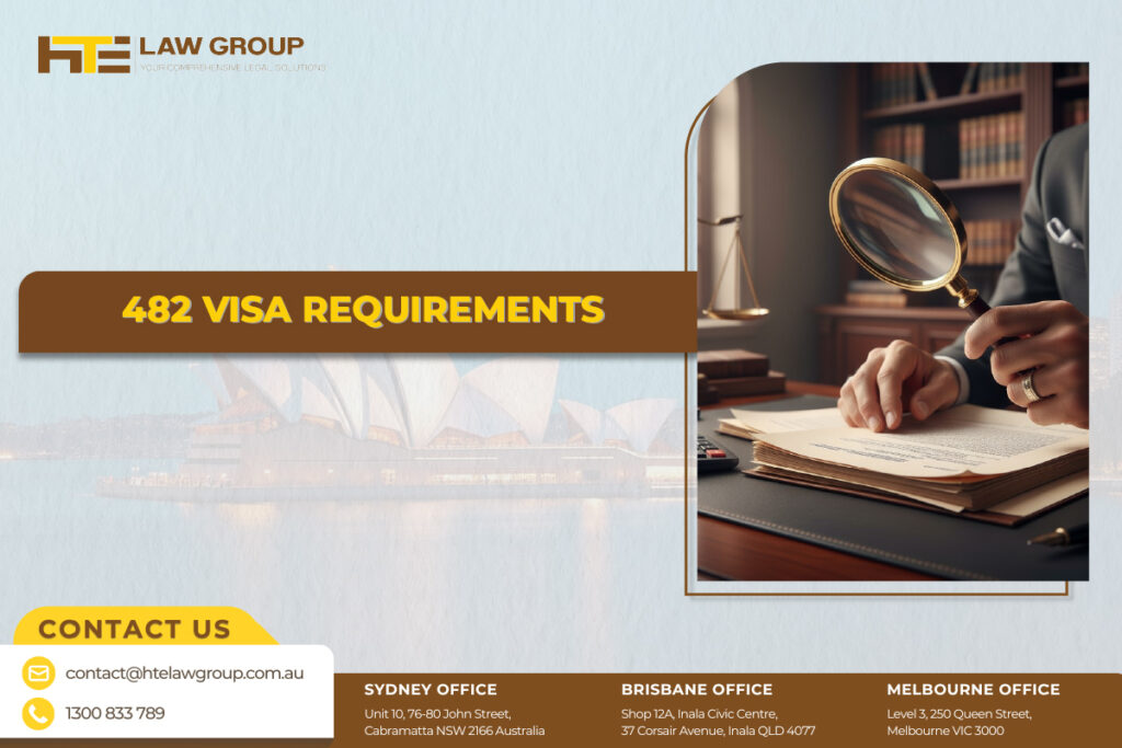 Requirements for the Australian 482 Visa
