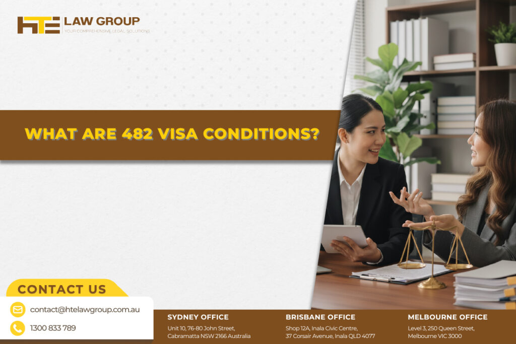 Conditions to meet when applying for the Australian 482 Visa