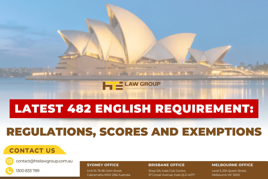 Latest 482 English Requirement: Regulations, Scores, and Exemptions