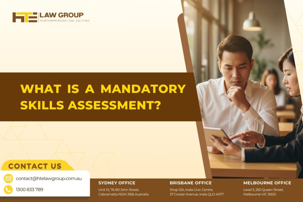 What is a Mandatory Skills Assessment 482 visa?