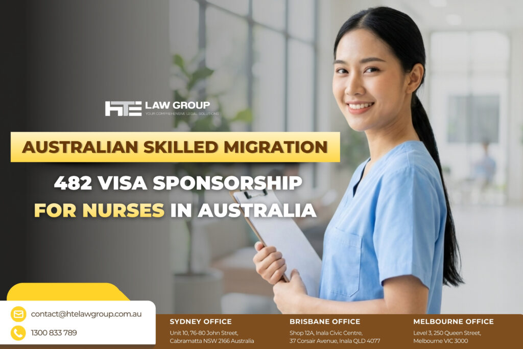 Australian Skilled Migration: 482 Visa Sponsorship for Nurses in Australia