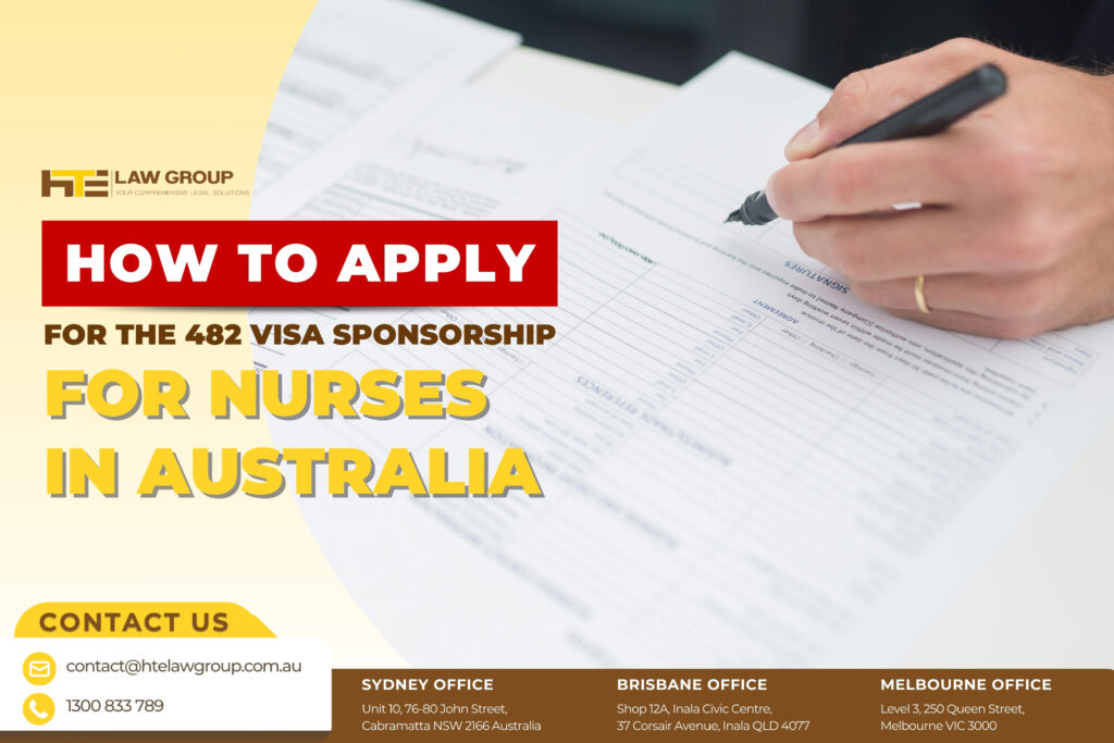 How to Apply for 482 Visa Sponsorship for Nurses in Australia