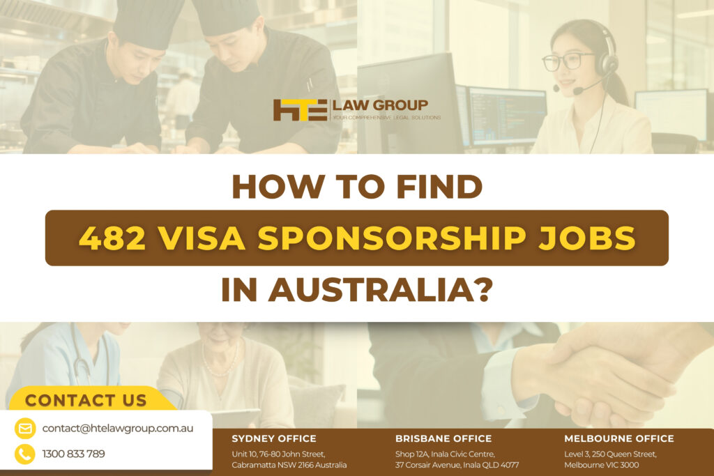 How to Find 482 Visa Sponsorship Jobs in Australia?